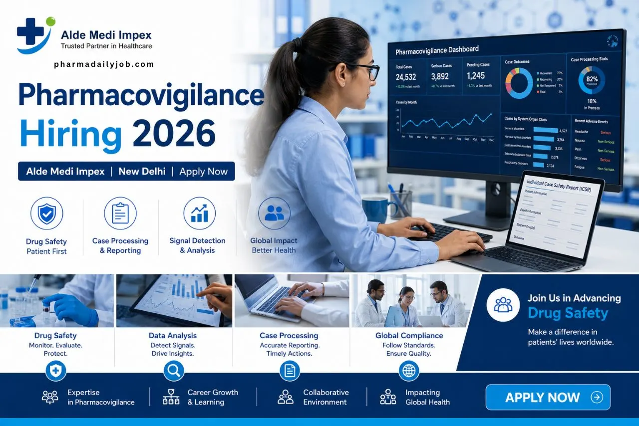 Pharmacovigilance Officer Jobs 2026