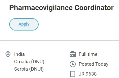 ProPharma Hiring Pharmacovigilance Coordinator 2026