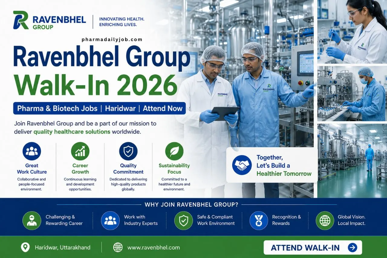 Ravenbhel Group Walk-In Interview 2026