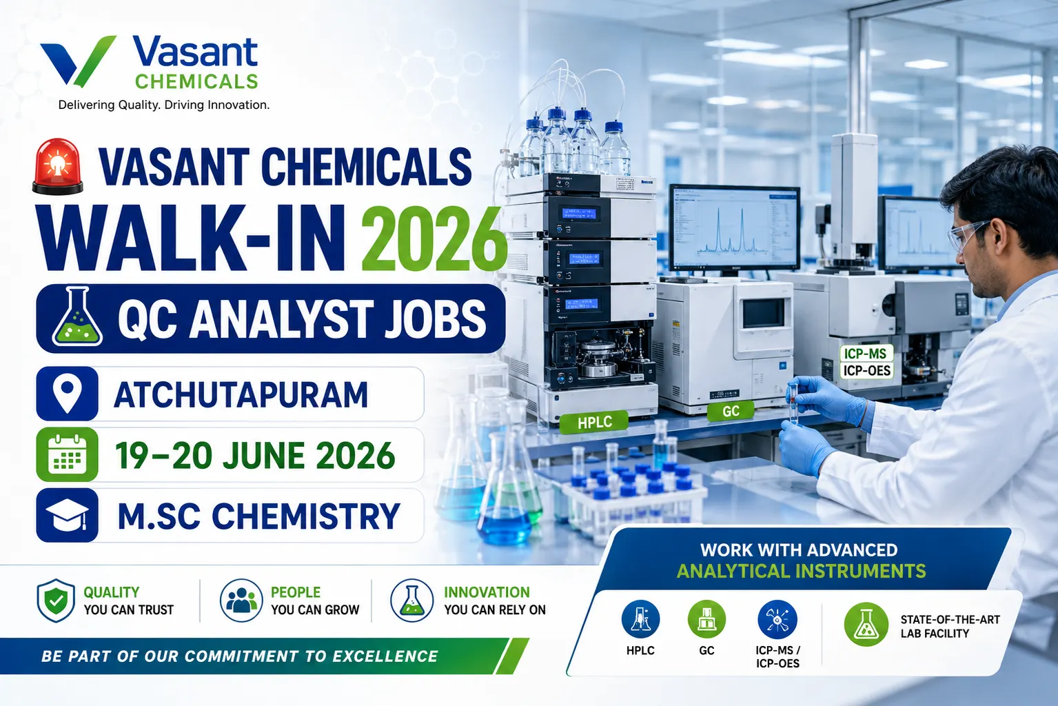Vasant Chemicals Walk-In Interview 2026