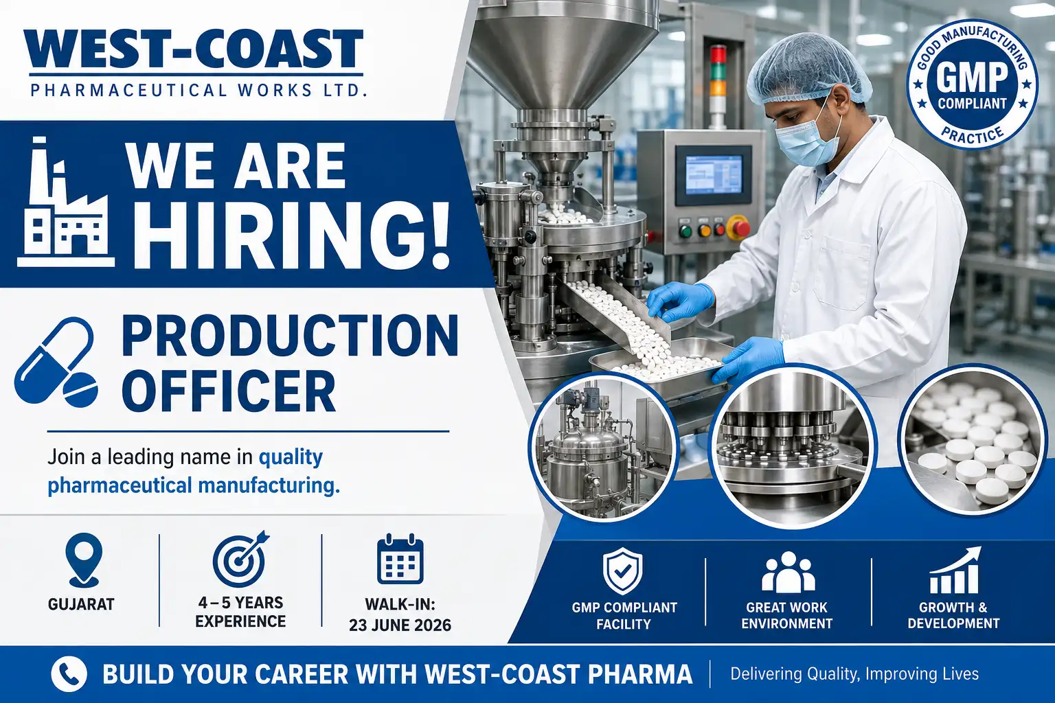 West-Coast Pharma Jobs 2026