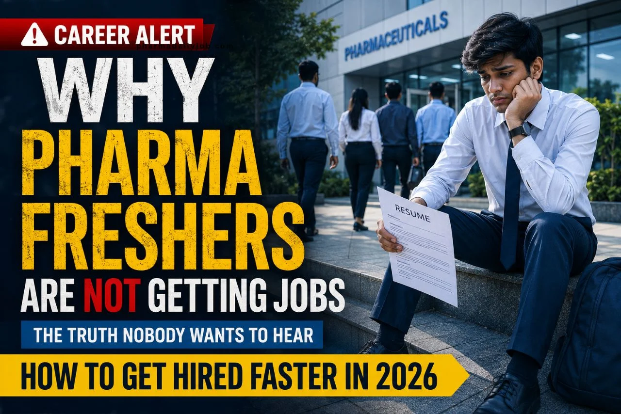 Why Pharma Freshers Are Not Getting Jobs