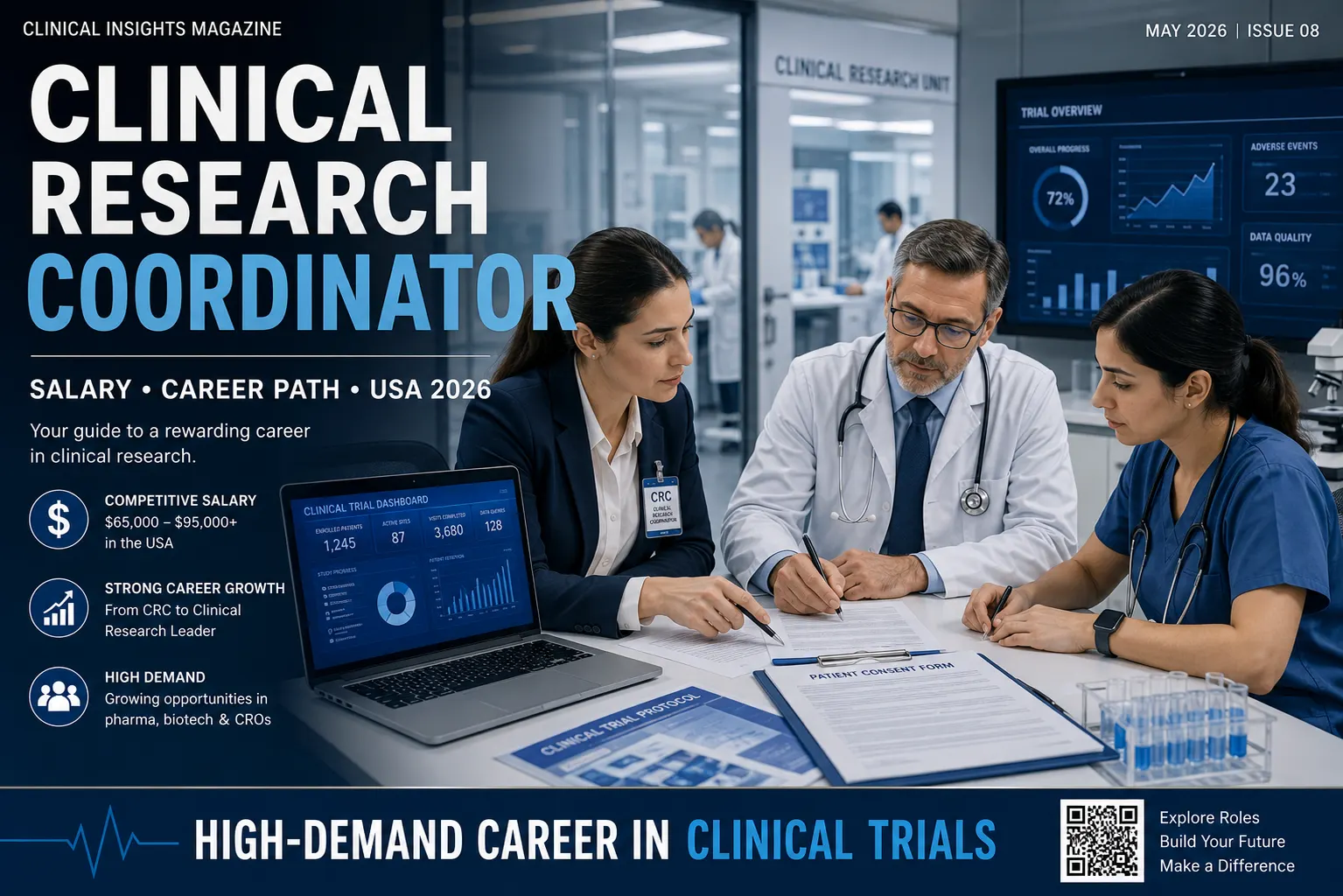 Clinical Research Coordinator Salary in USA 2026