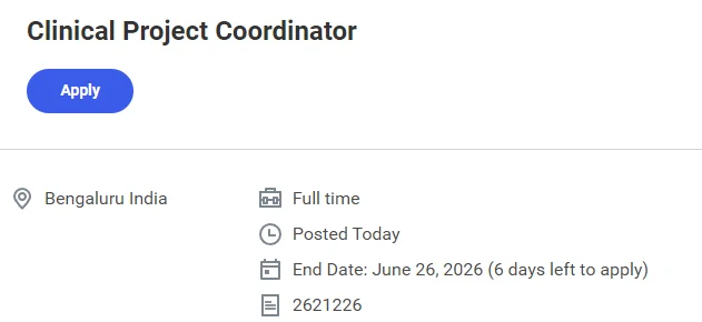 Labcorp Clinical Project Coordinator Jobs 2026