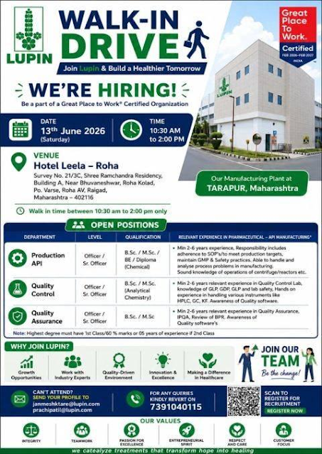 Lupin Walk-In Drive 2026