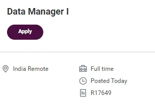 Clario Hiring Data Manager I (eCOA)