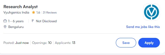 Research Analyst