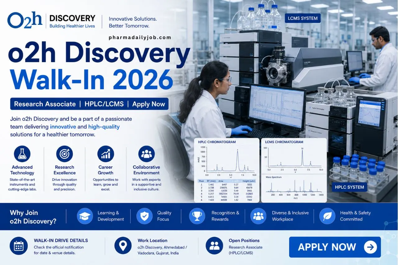 o2h Discovery Walk-in Interview 2026