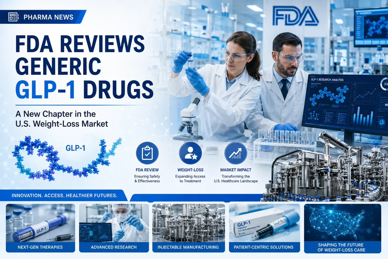 Generic GLP-1 Drugs Could Change the Weight-Loss Market—FDA Begins Review