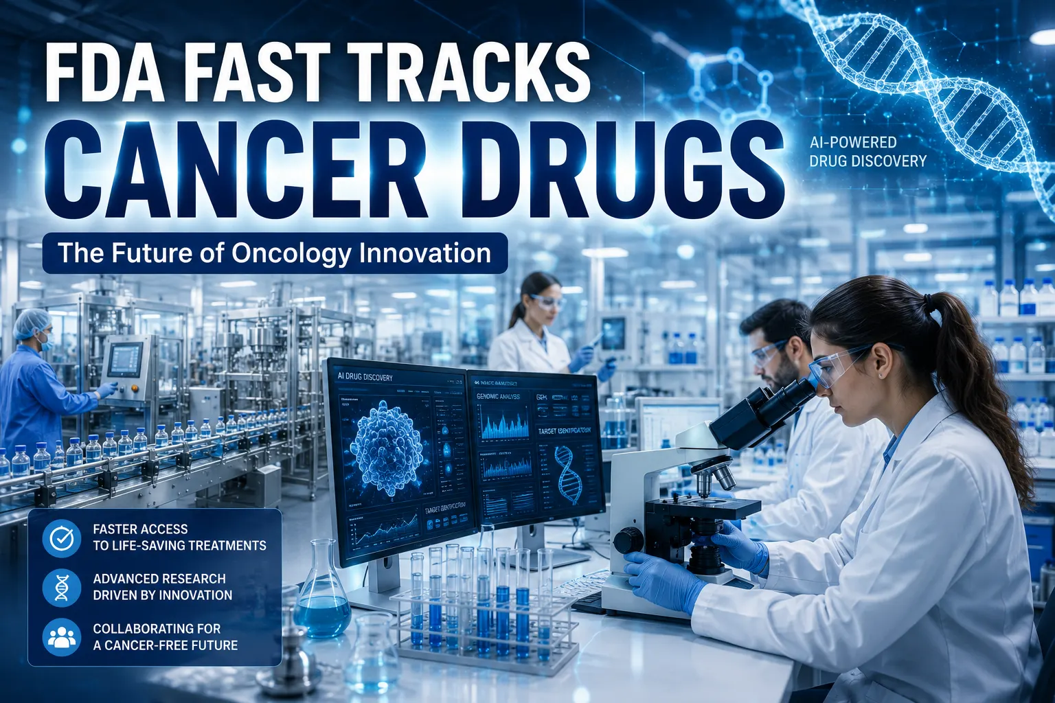 FDA Fast Tracks Next-Generation Cancer Drugs: What It Means for Patients and the U.S. Pharmaceutical Industry in 2026