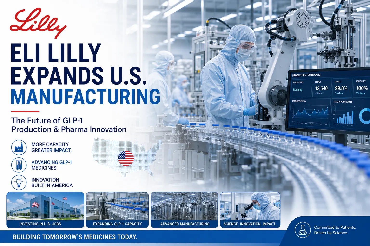 Eli Lilly Expands U.S. Manufacturing in 2026: What It Means for GLP-1 Drugs, Pharma Jobs, and Healthcare Innovation