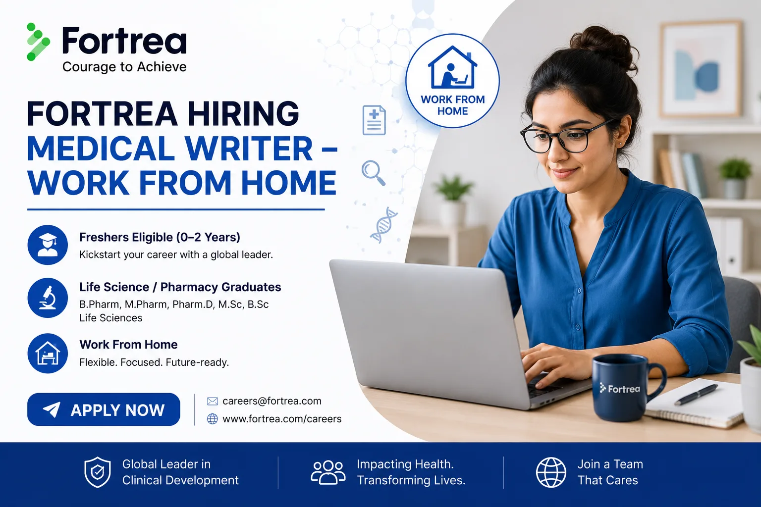 Fortrea Hiring Medical Writer (Narratives) Work From Home