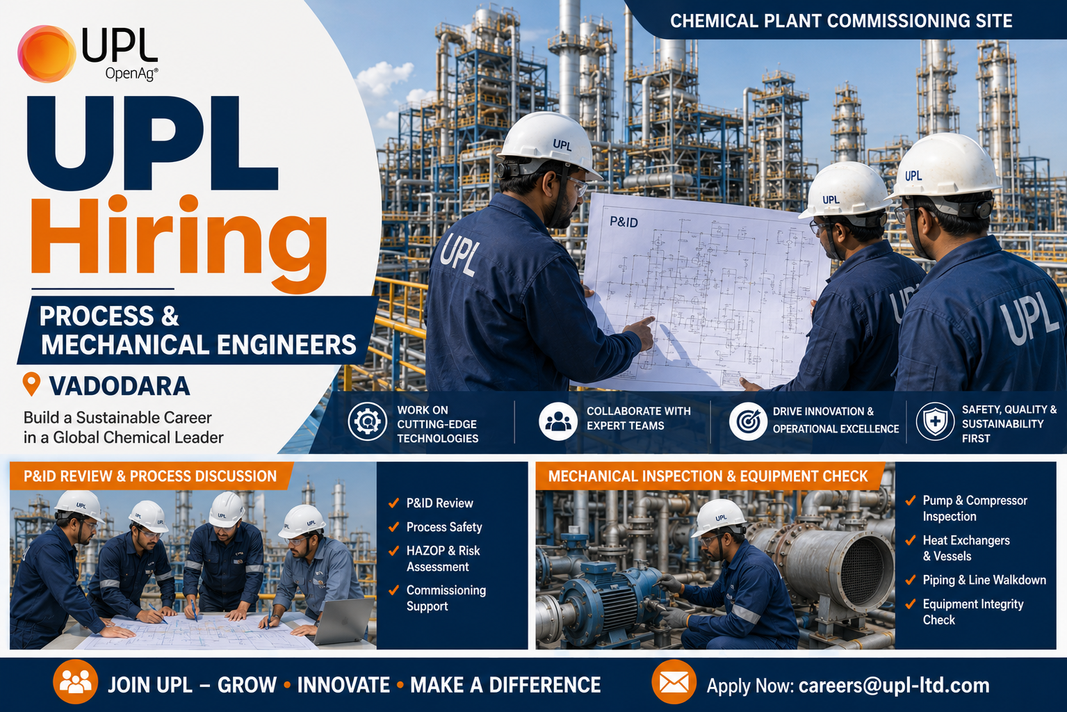 UPL Engineer Jobs Gujarat 2026