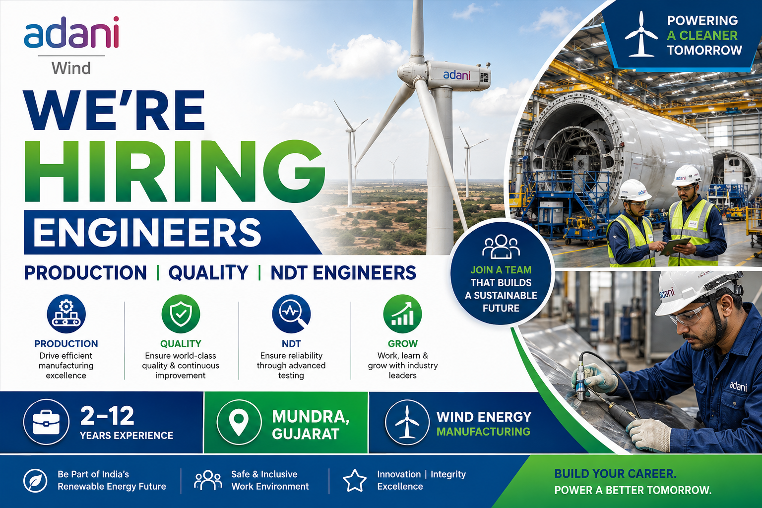 Adani Hiring