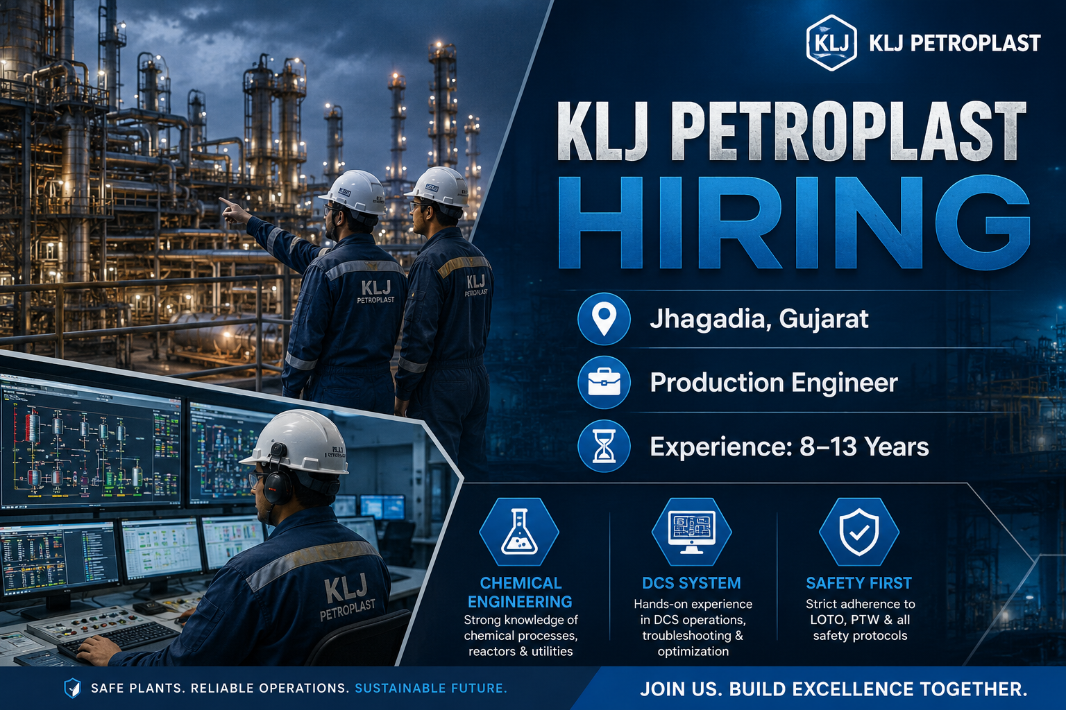 KLJ Petroplast Hiring 2026