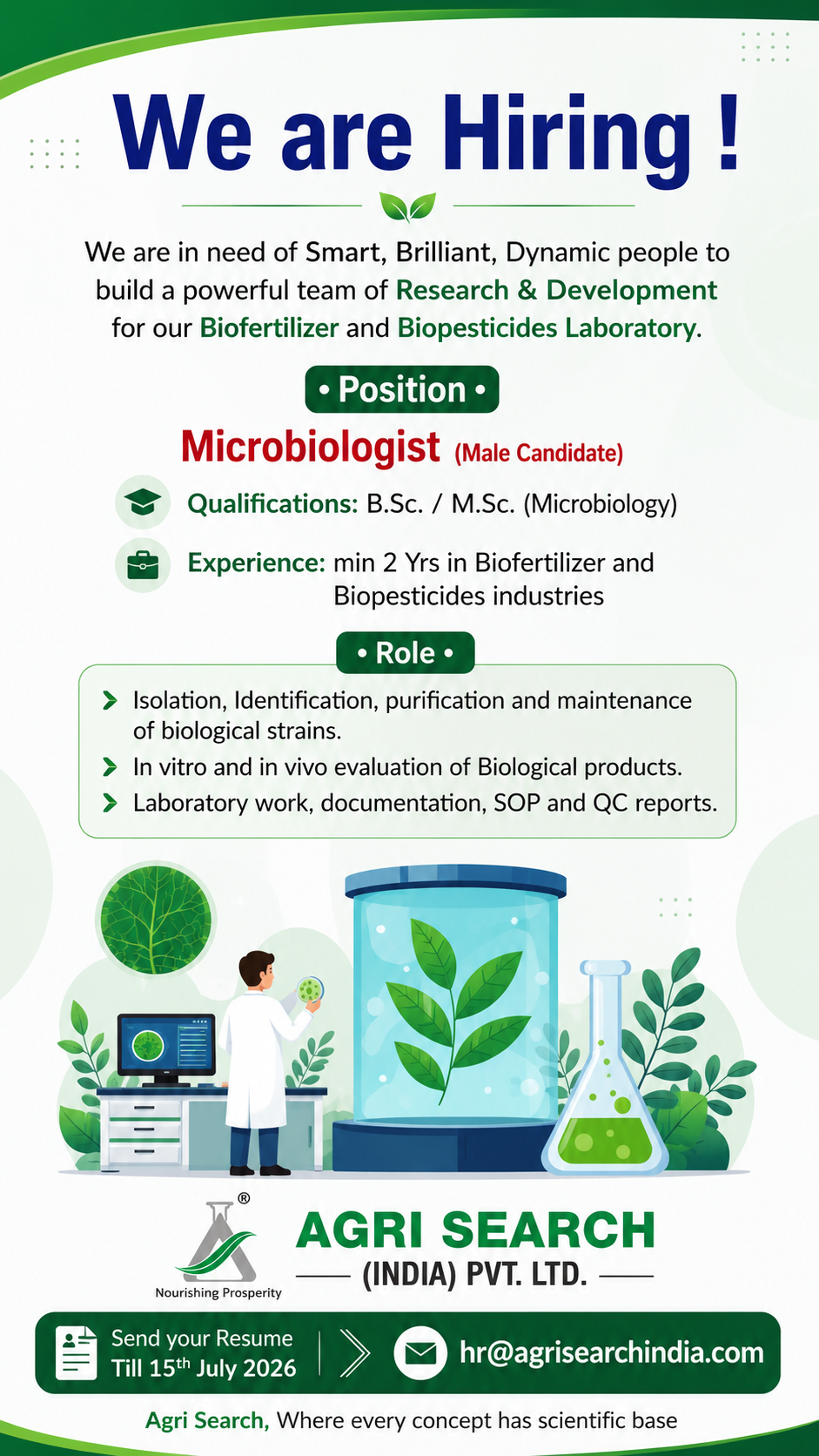 Microbiologist Jobs 2026