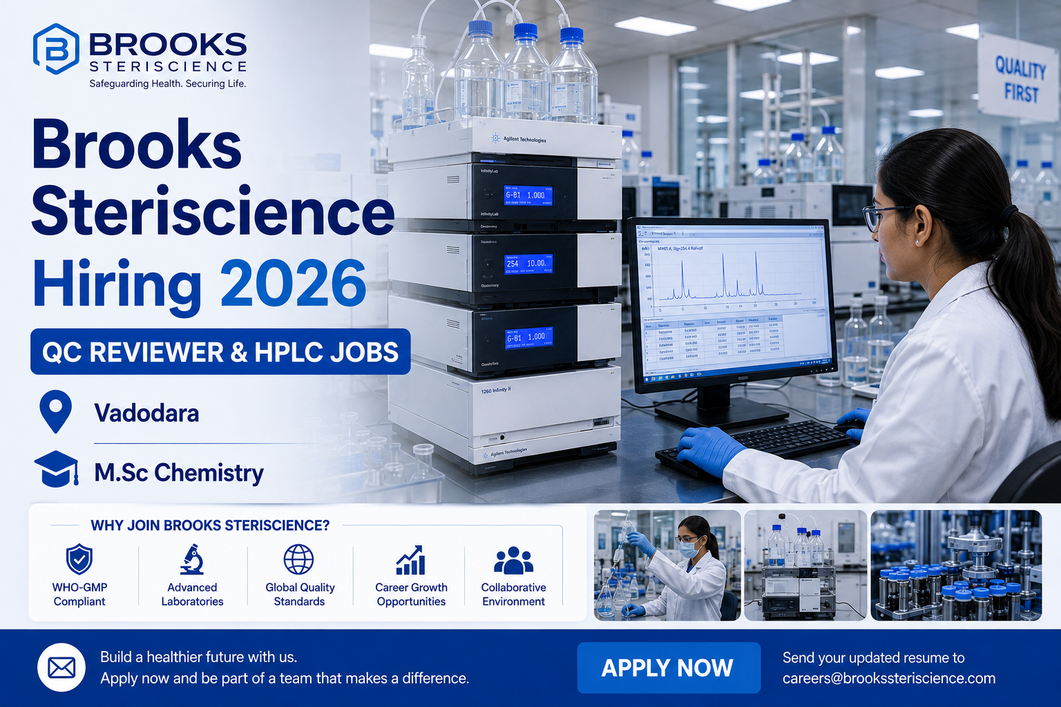 Brooks Steriscience QC Jobs 2026