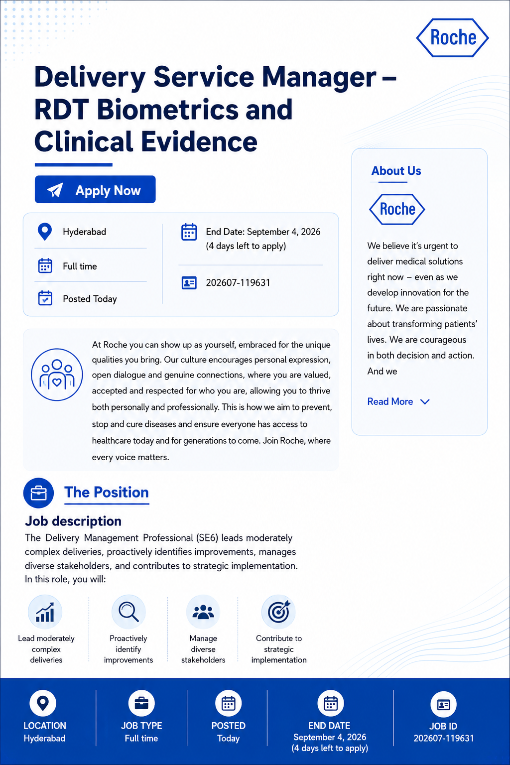 Roche Hiring 2026