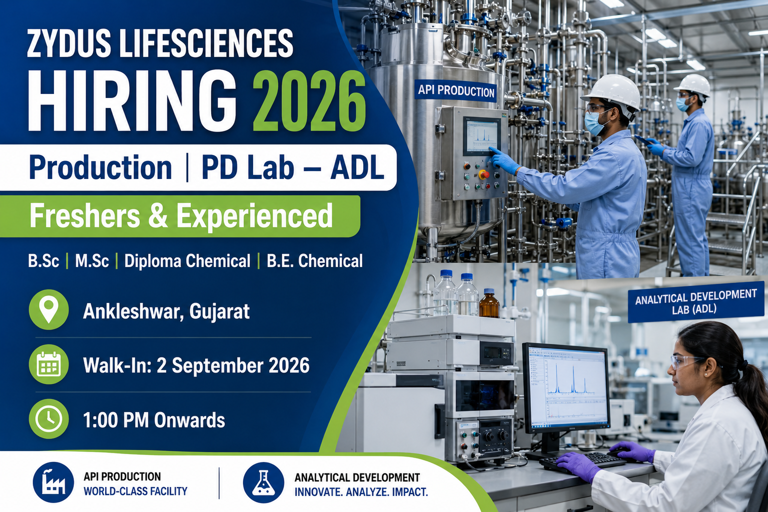 Zydus Lifesciences Walk-In Interview 2026