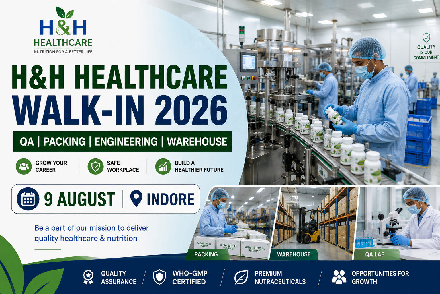 H&H Healthcare Walk-In Interview 2026