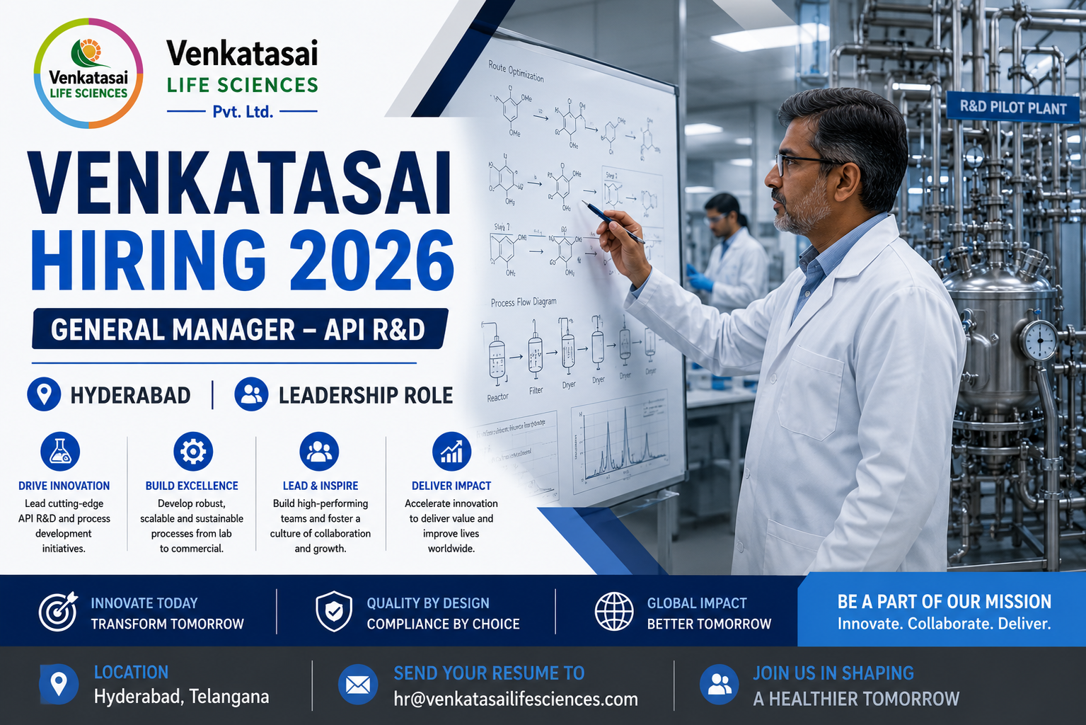 Venkatasai Life Sciences Hiring 2026