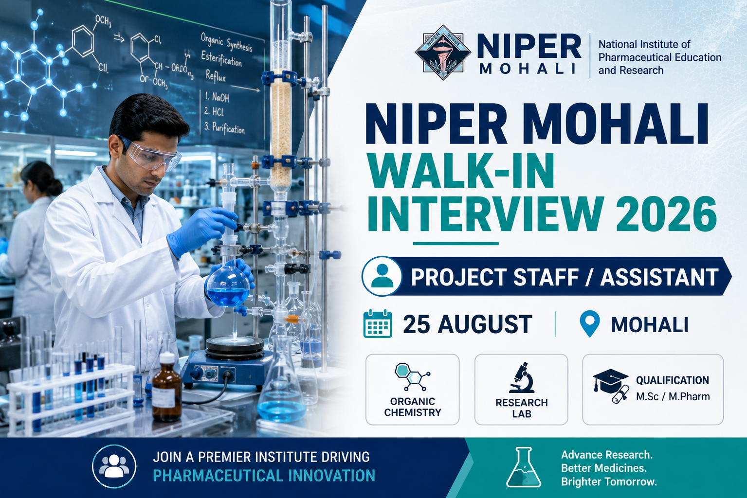 NIPER Mohali Recruitment 2026