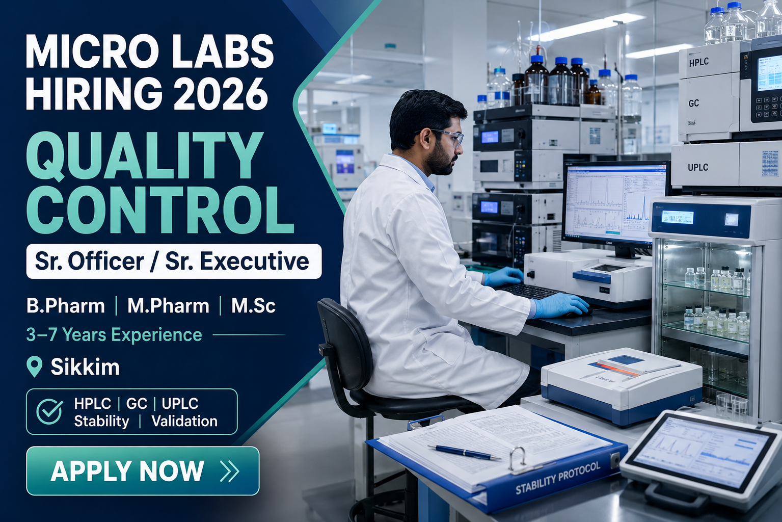 Micro Labs Hiring 2026