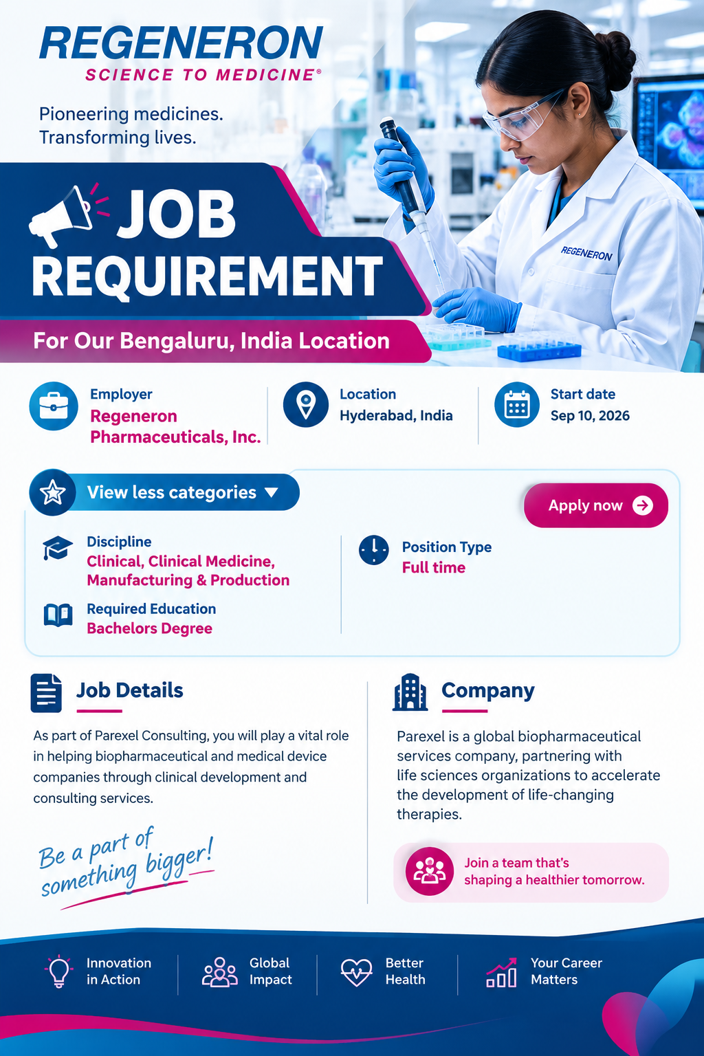 Regeneron Hiring 2026