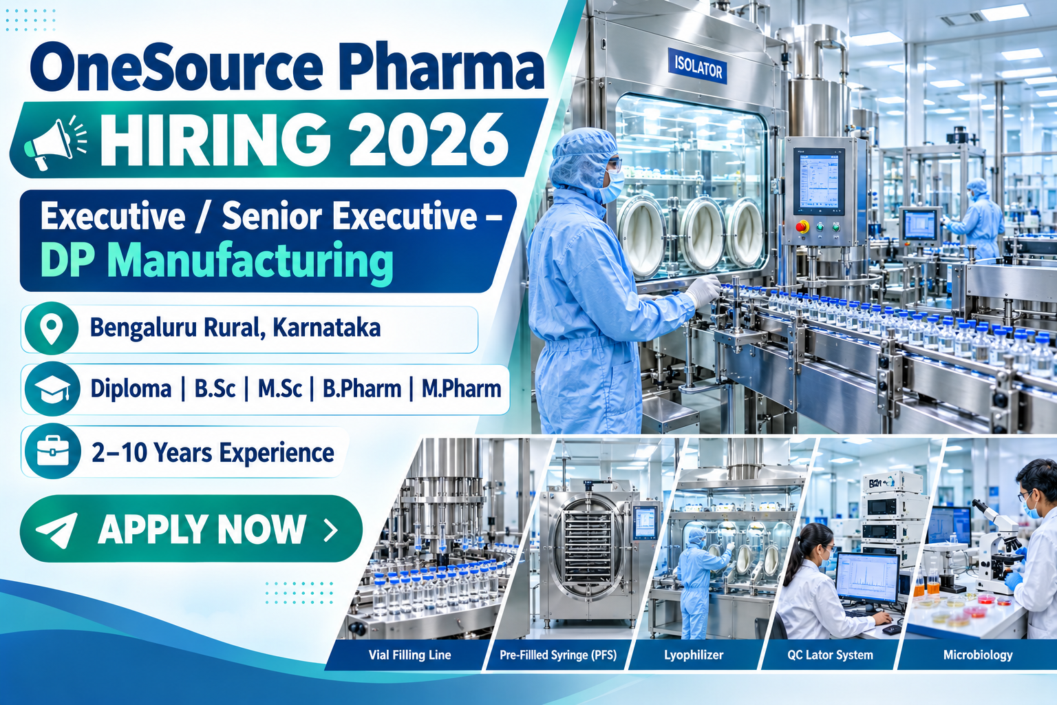 OneSource Speciality Pharma Hiring 2026