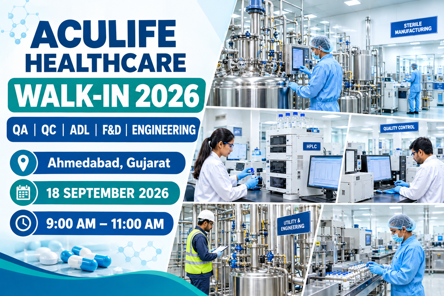 Aculife Healthcare Walk-In Interview 2026