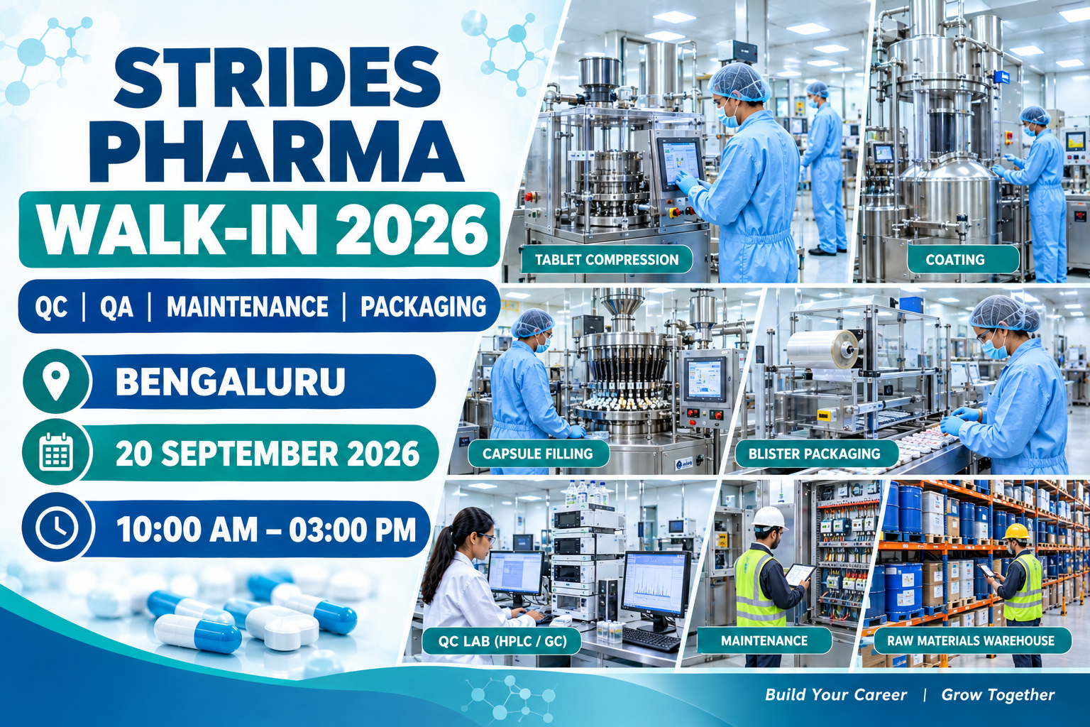 Strides Pharma Walk-In Interview 2026
