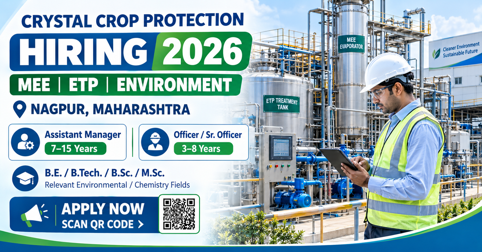 Crystal Crop Protection Hiring 2026