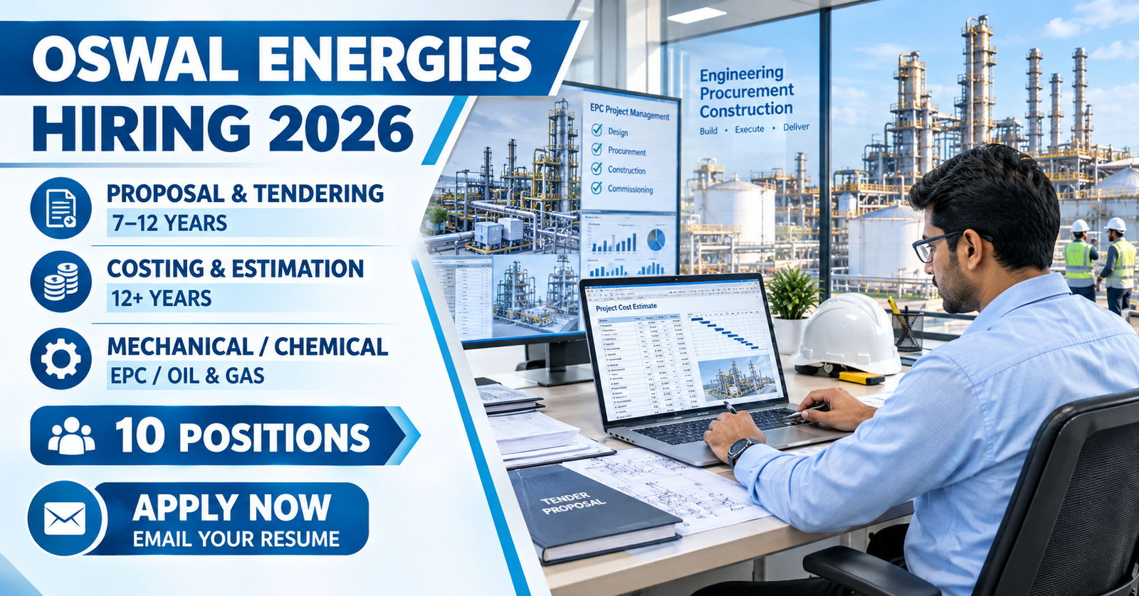 Oswal Energies Hiring 2026