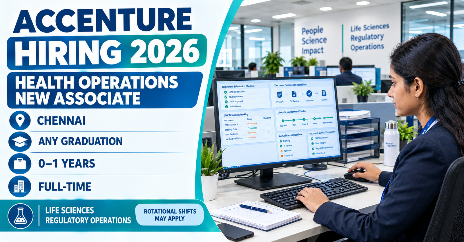 Accenture Health Operations New Associate Jobs 2026