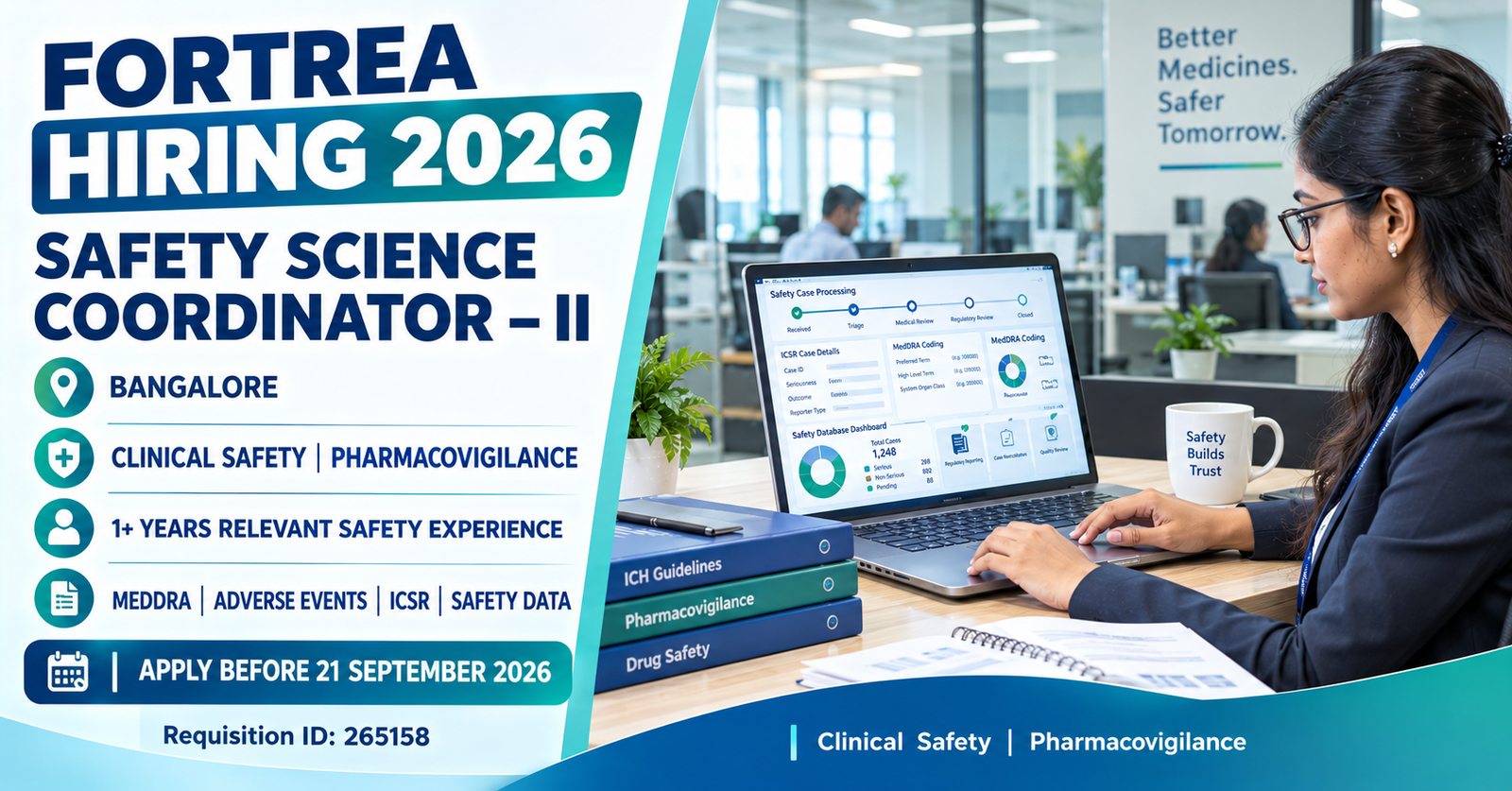Fortrea Hiring 2026 – Safety Science Coordinator II Job in Bangalore