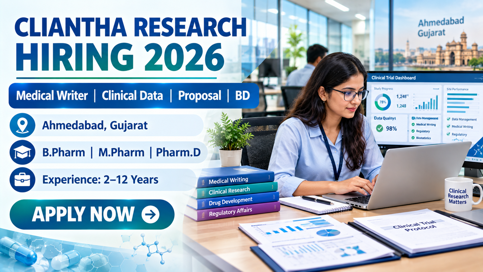 Cliantha Research Hiring 2026