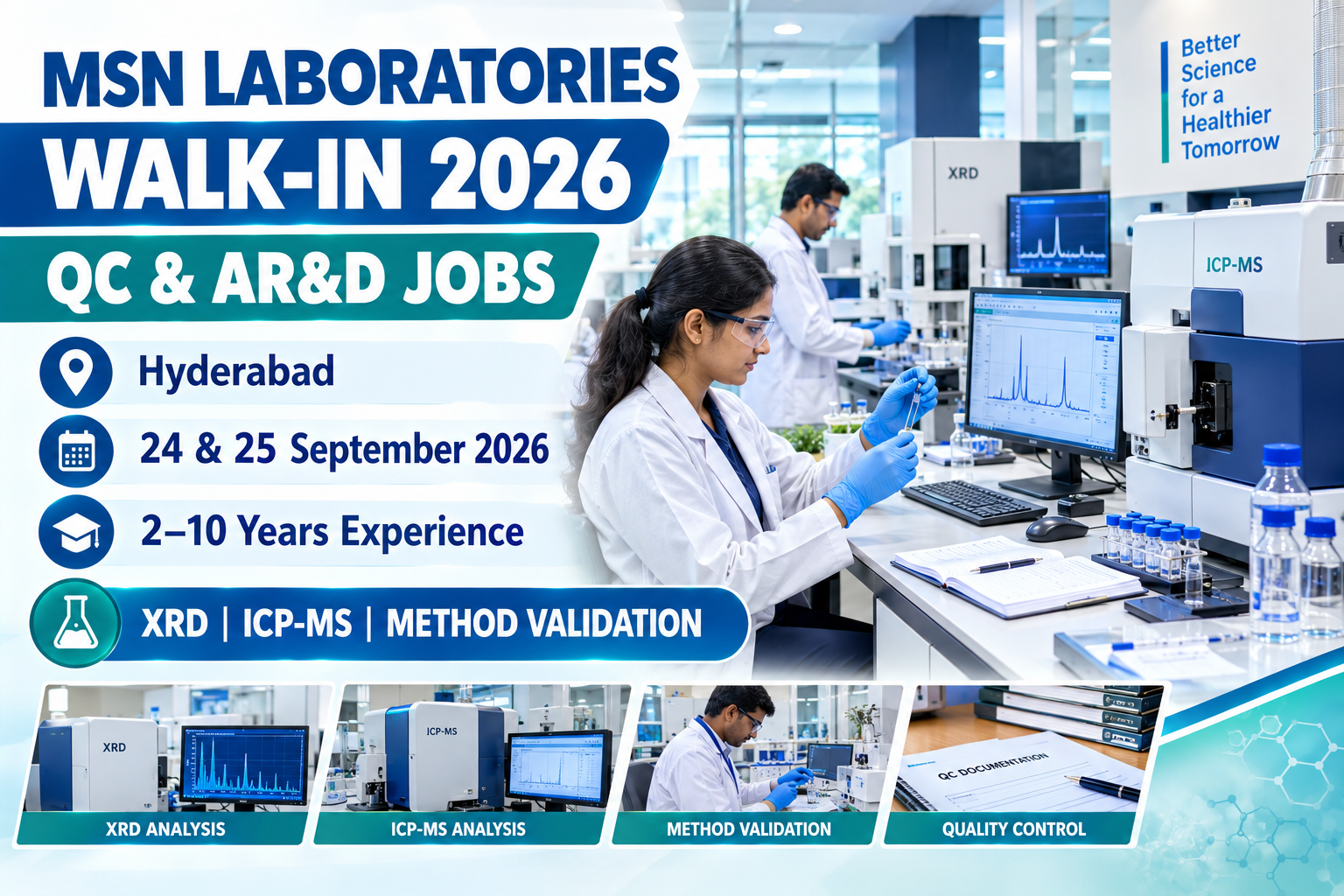 MSN Laboratories Walk-In Interview 2026
