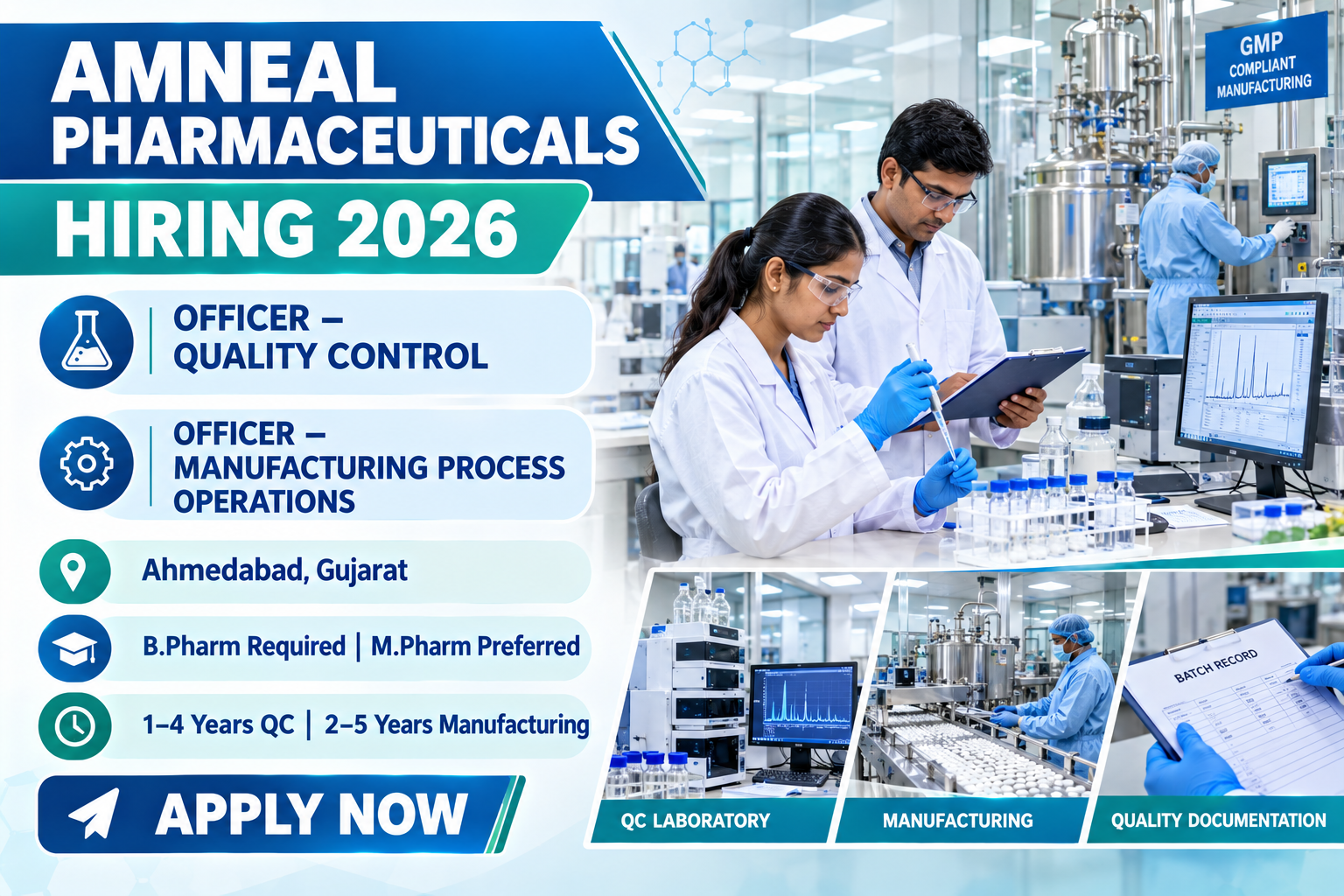 Amneal Pharmaceuticals Hiring 2026