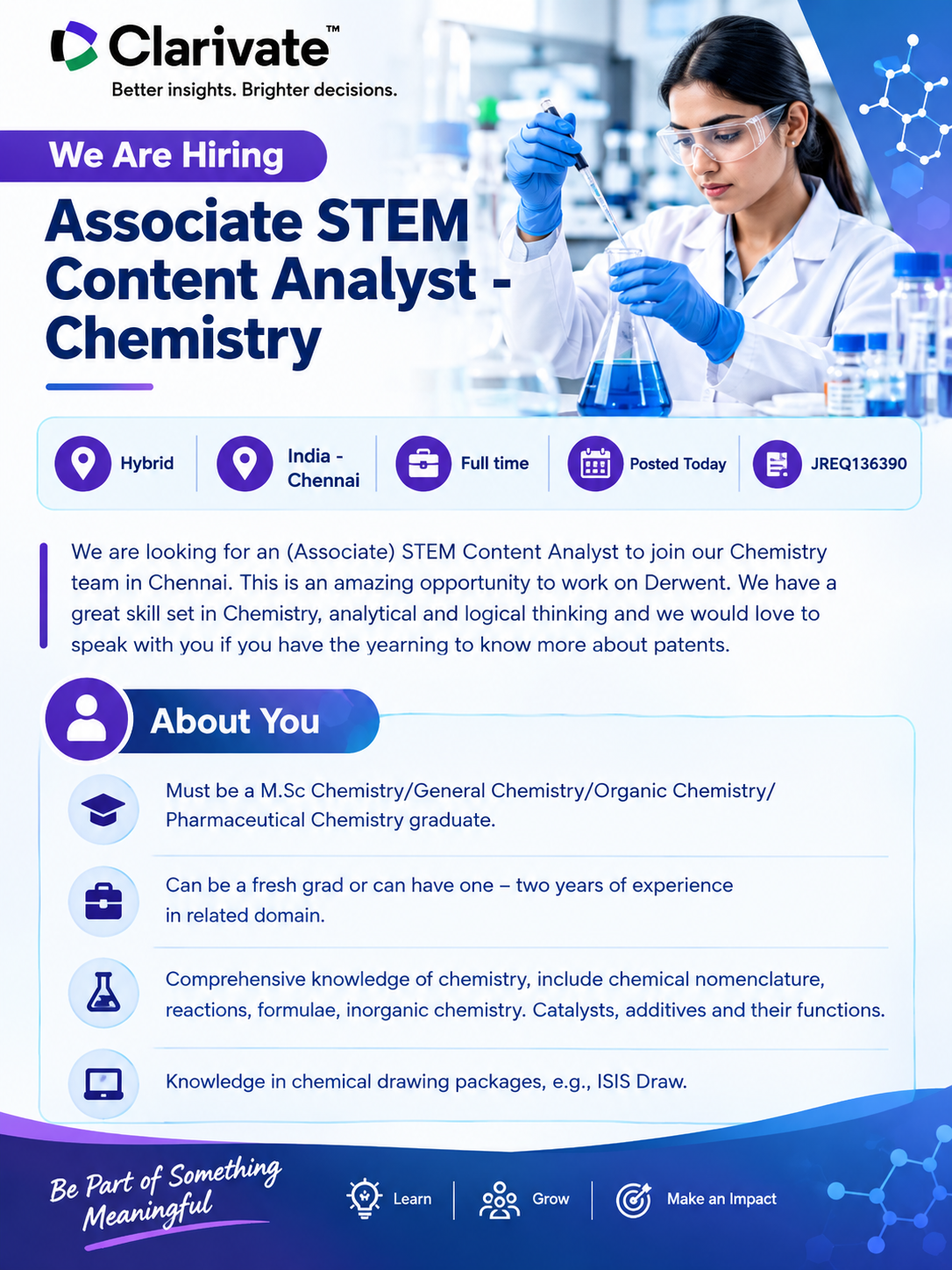 Clarivate Hiring 2026
