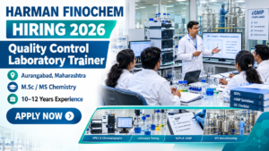 Harman Finochem Hiring 2026