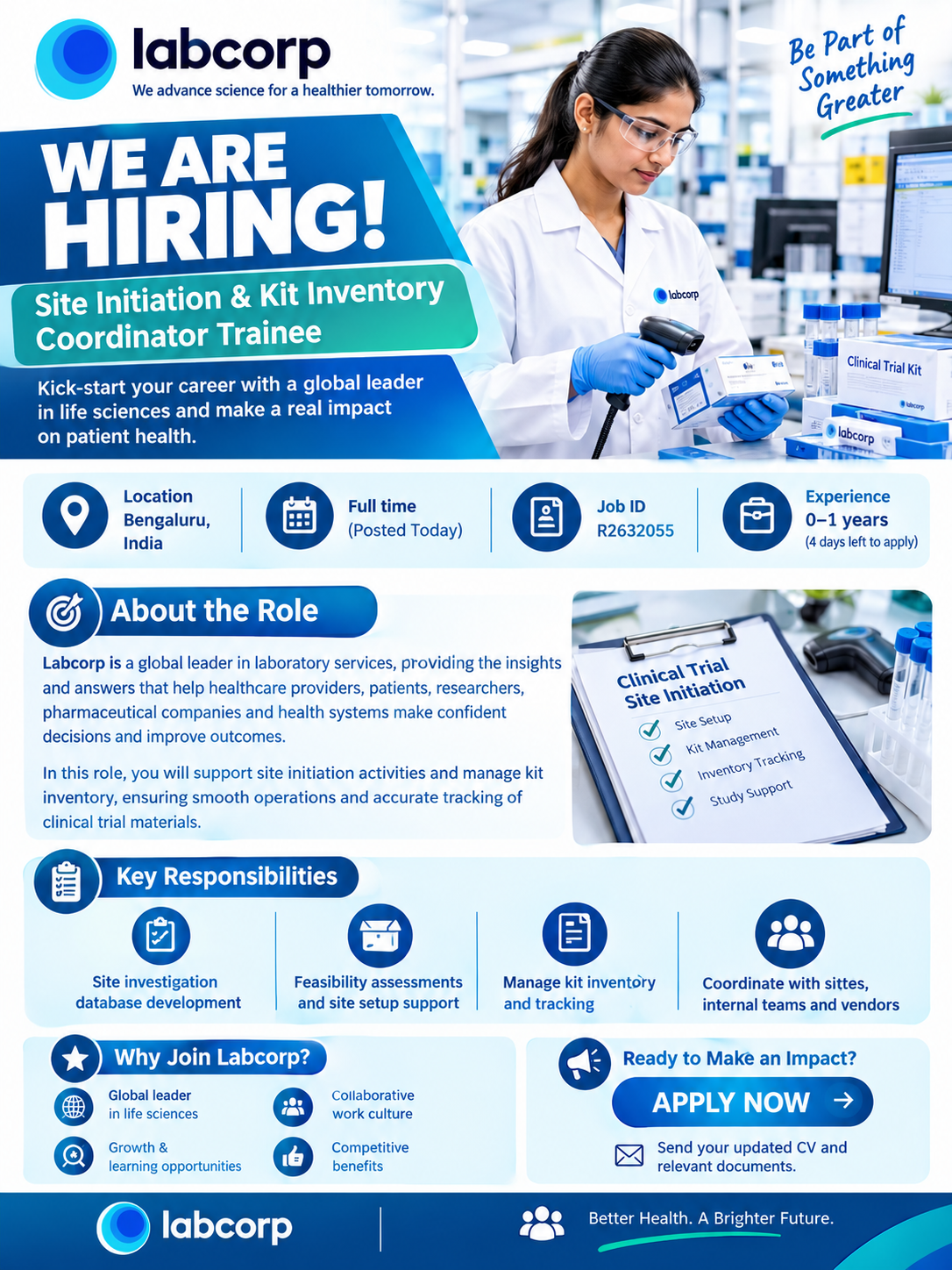 Labcorp Hiring 2026