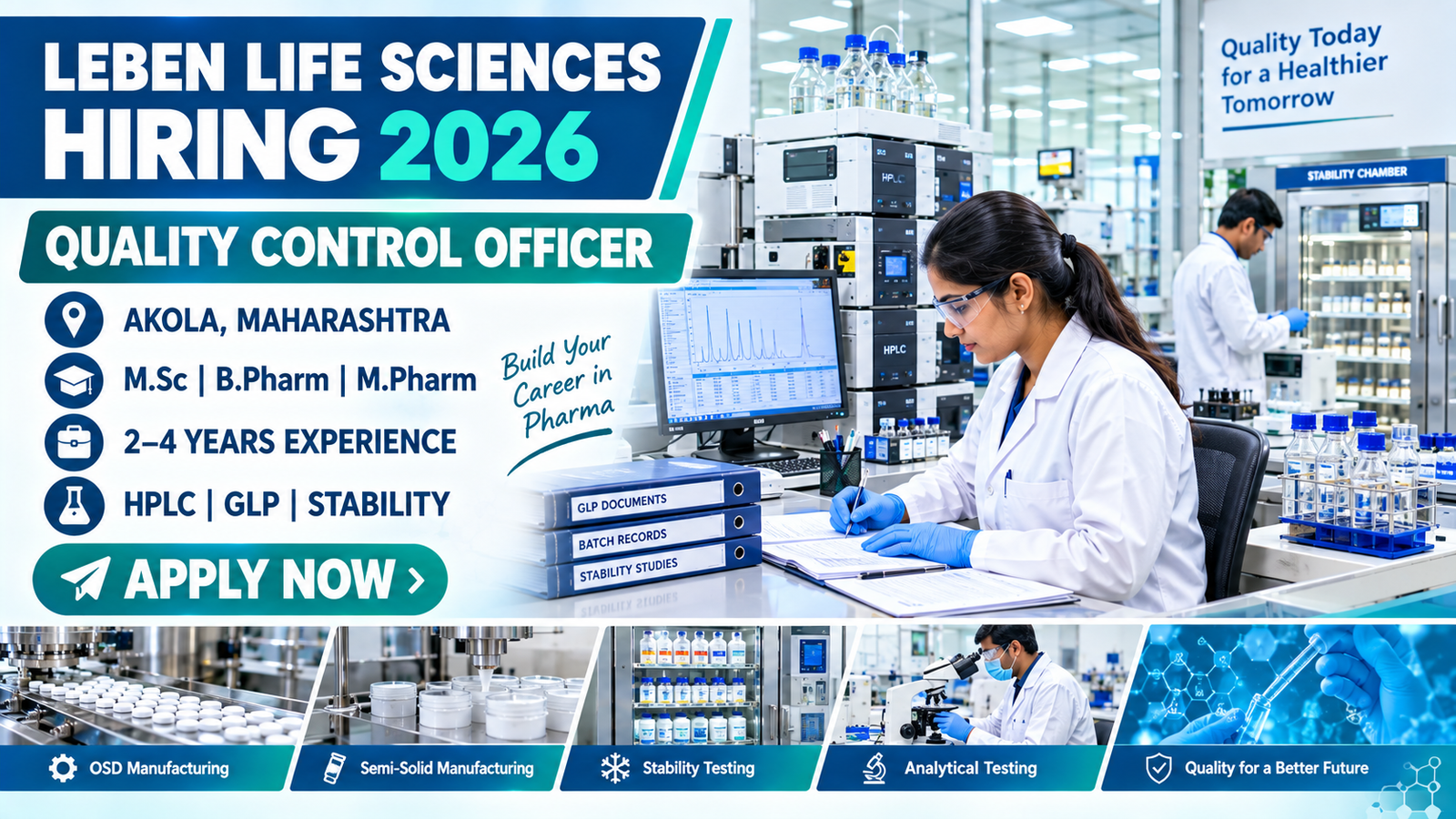 Leben Life Sciences Hiring 2026