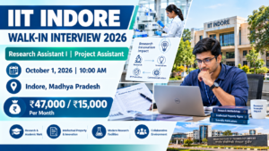 IIT Indore Walk-In Interview 2026