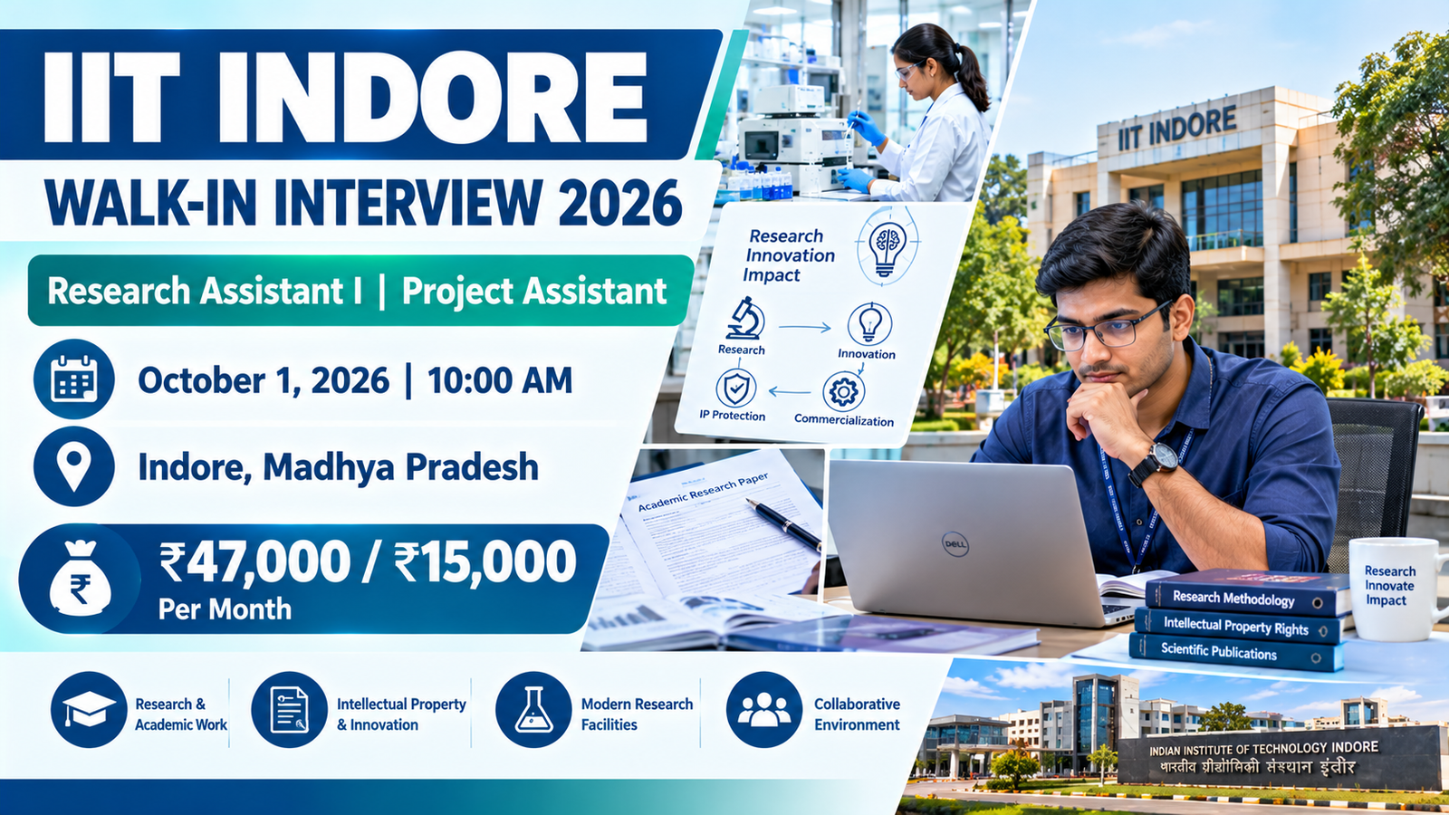 IIT Indore Walk-In Interview 2026