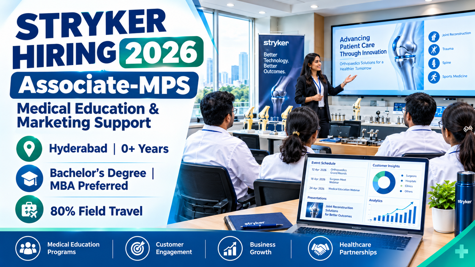 Stryker Associate-MPS Jobs Hyderabad 2026