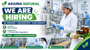Arjuna Natural Hiring Banner