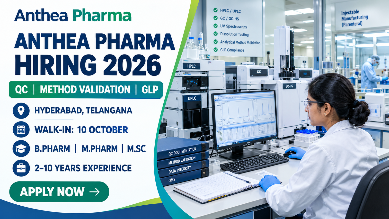 Anthea Pharma Jobs 2026