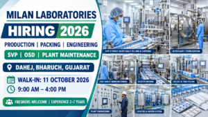 Milan Laboratories Walk-In Interview 2026