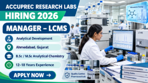 Accuprec Research Labs Hiring 2026