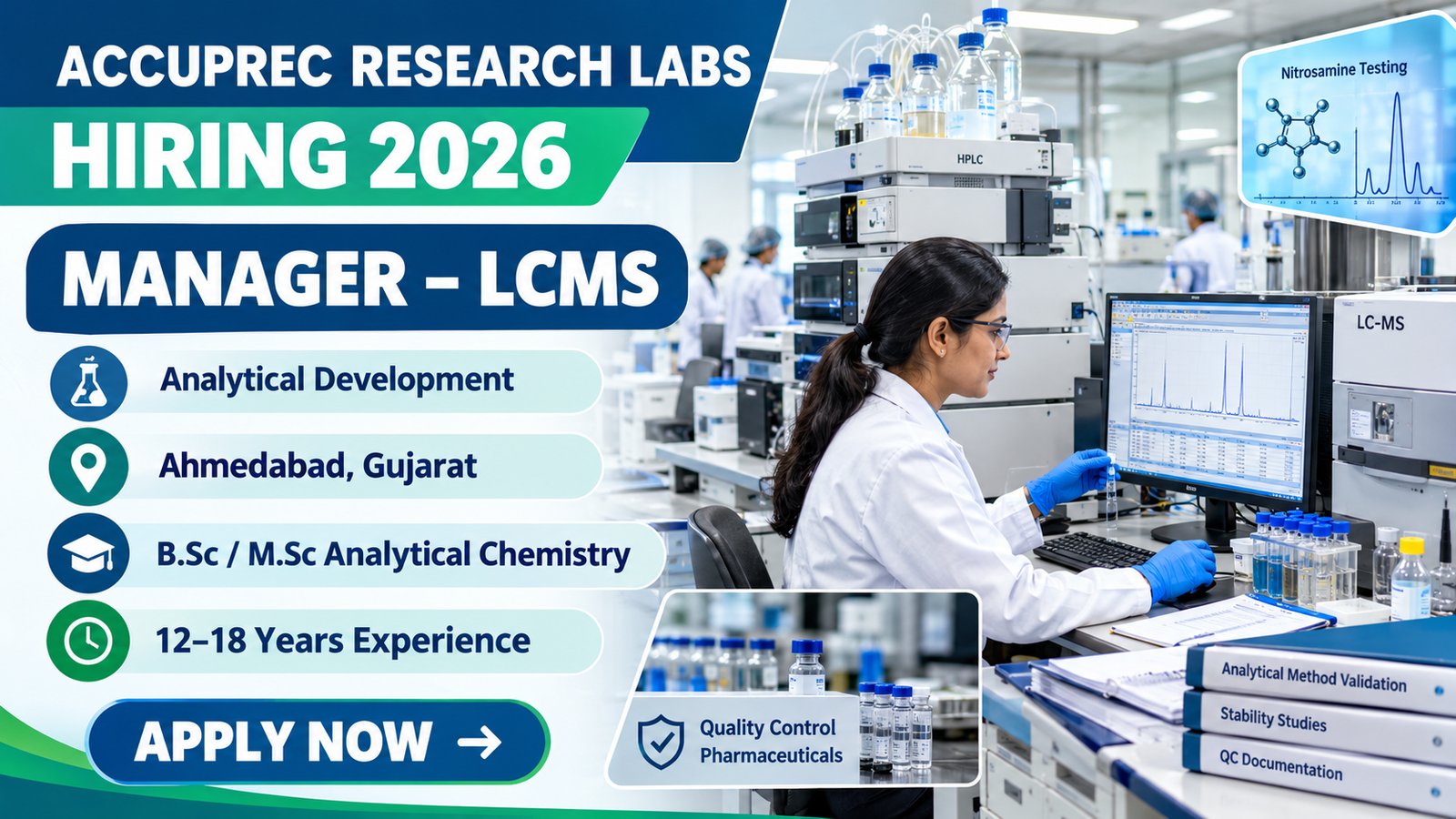 Accuprec Research Labs Hiring 2026